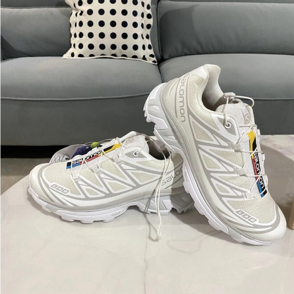 Salomon xt 6 white sneakers - Picture 3 of 5